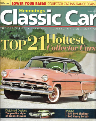 HEMMINGS CLASSIC CAR 2007 JAN #28 - AMC RESCUE, C-300